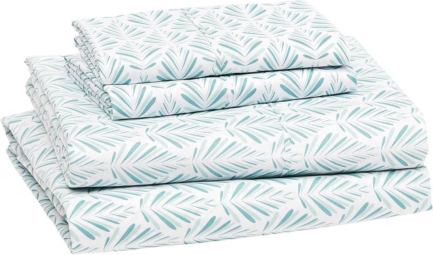 Lightweight Super Soft Easy Care Microfiber 4 Piece Bed Sheet Set With 14-Inch Deep Pockets, Queen, Printed - Image 2